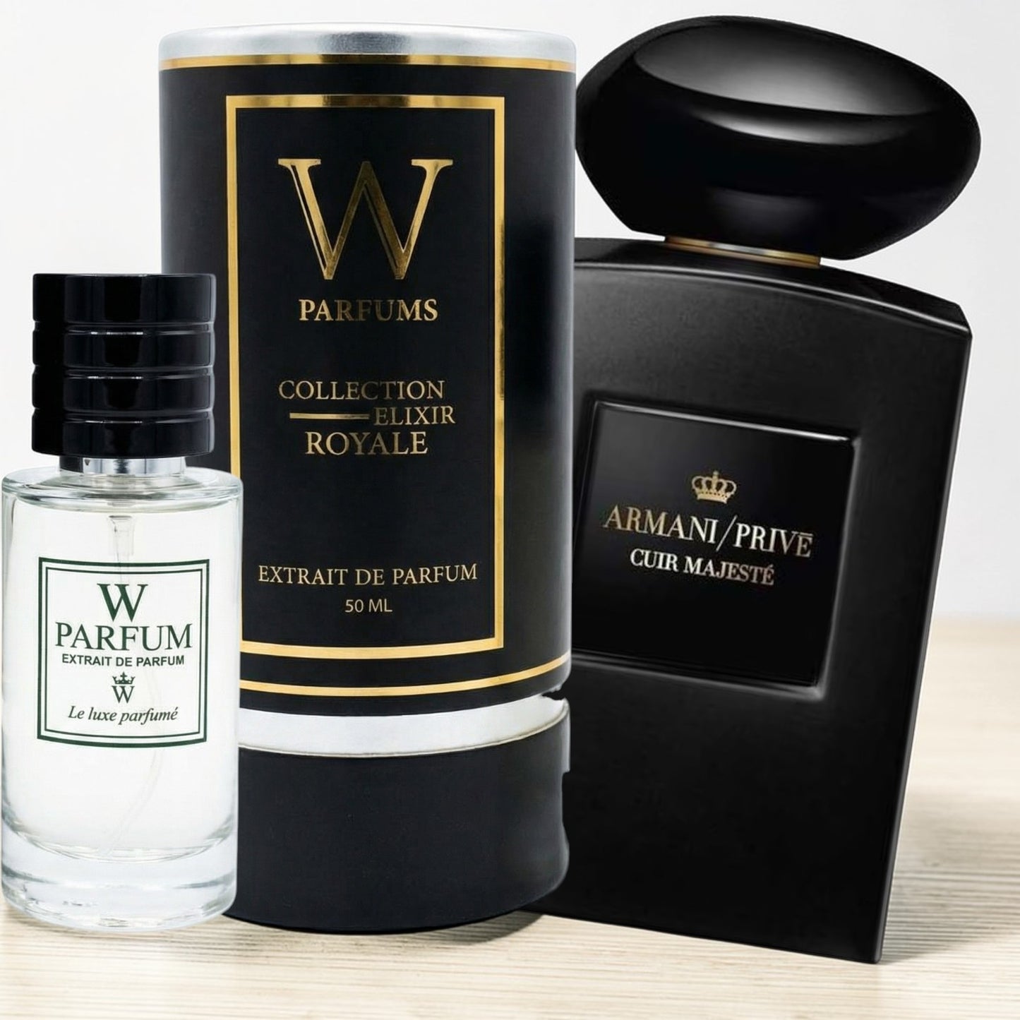 26 - Cuir Majeste Giorgio Armani ( COLLECTION ELIXIR ROYAL ) pour homme et femme