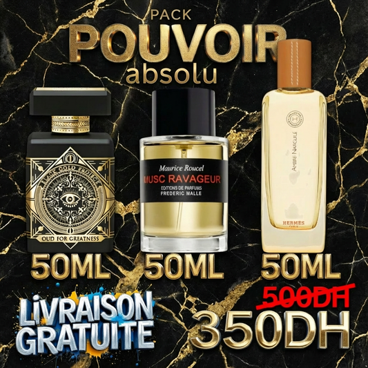 PACK POUVOIR ABSOLU 50ML X 3 ( COLLECTION ELIXIR ROYALE)