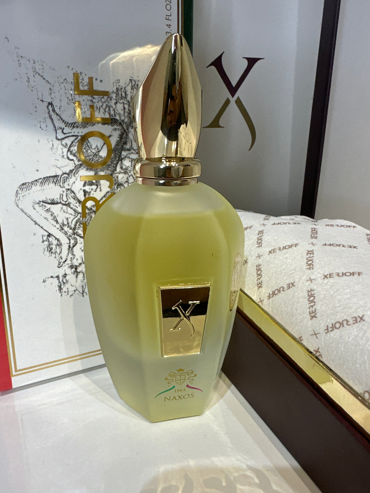 Xerjoff Naxos 100 ml flacon copie remplie avec inspiration