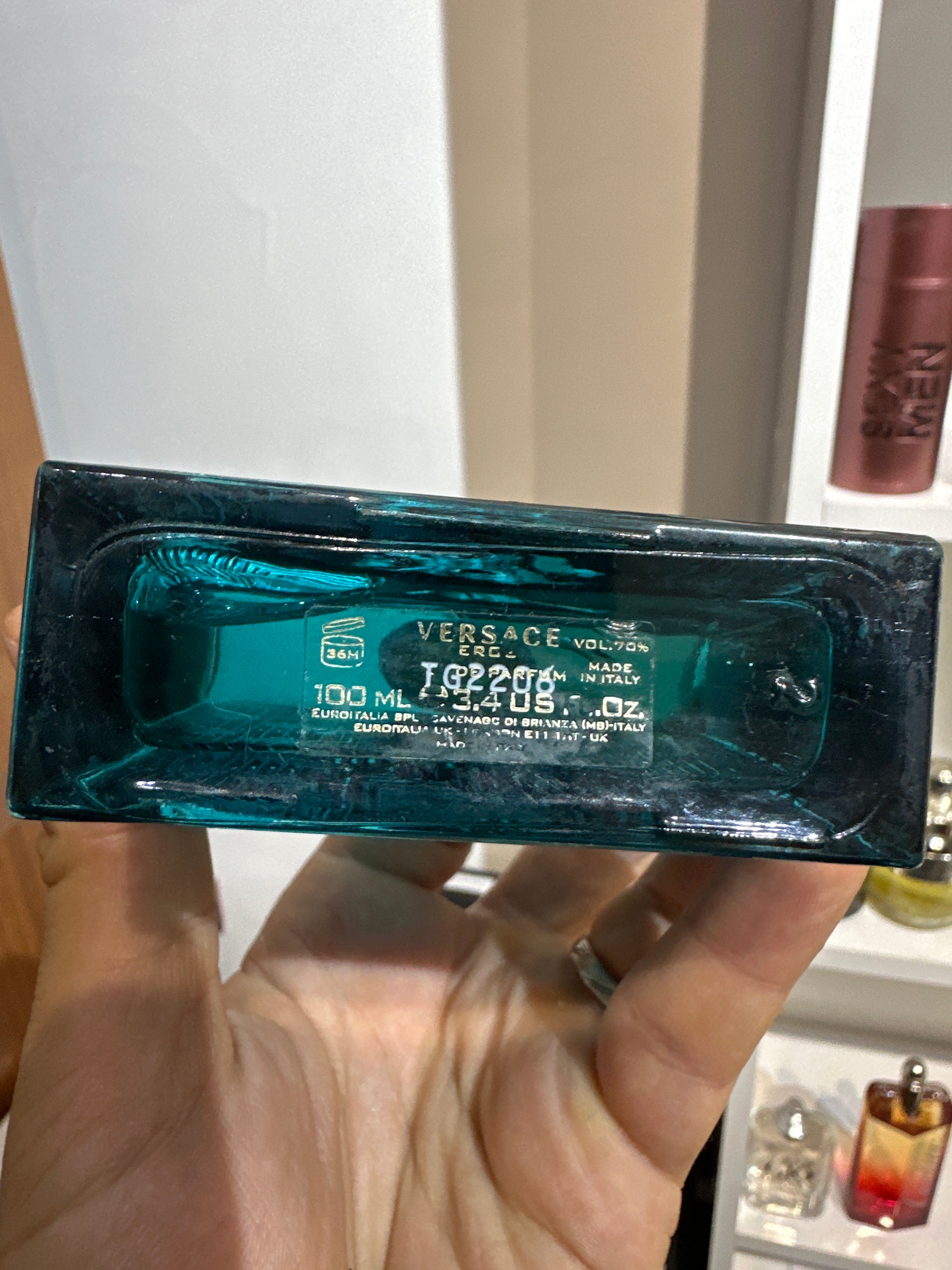 Versace éros 100 ml sans boite