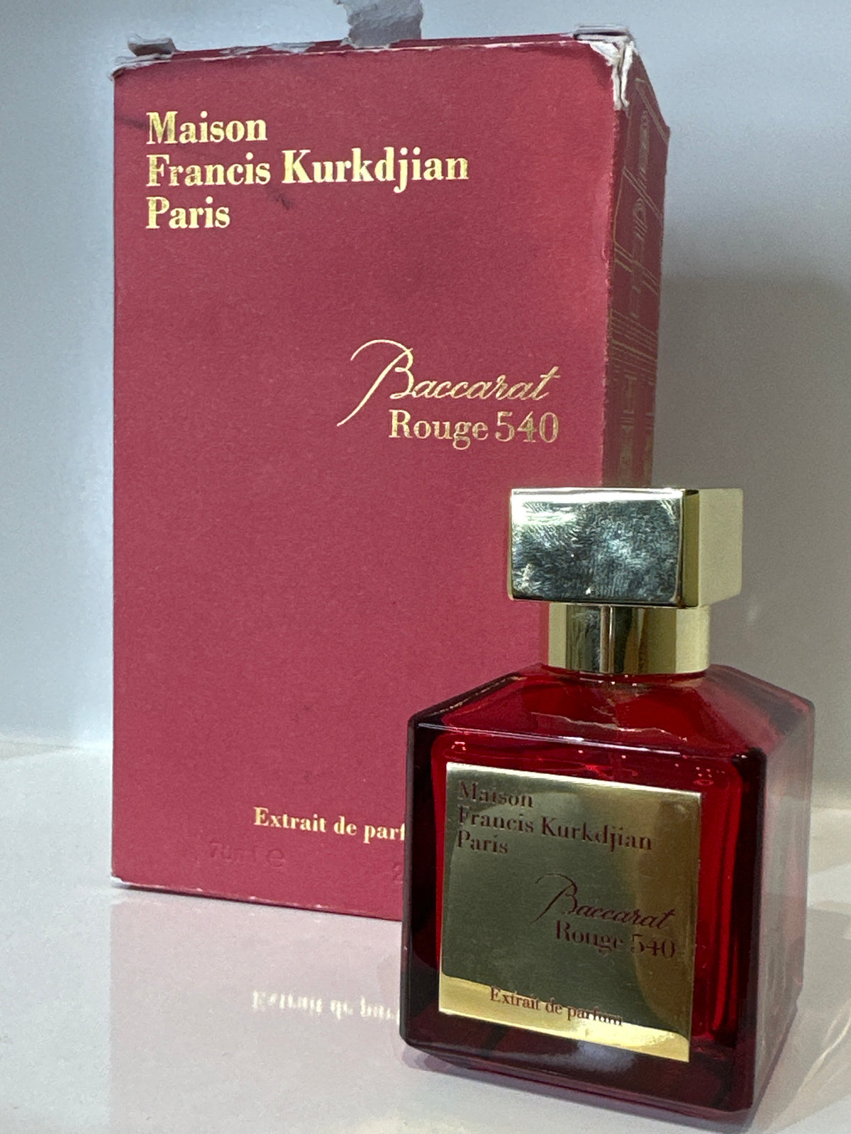 Baccarat rouge 70 ml flacon original rempli avec inspiration