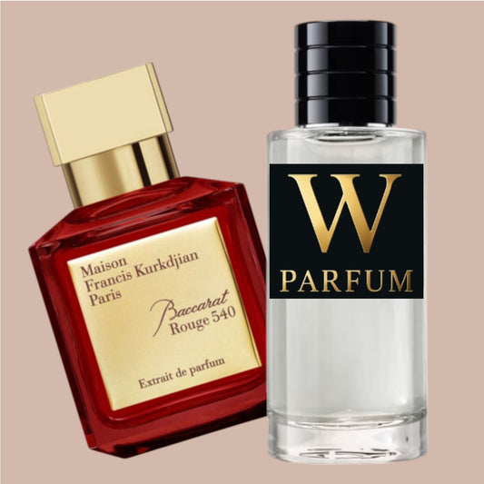 112 - Style Baccarat Rouge 540 Extrait de Parfum Maison Francis Kurkdjian