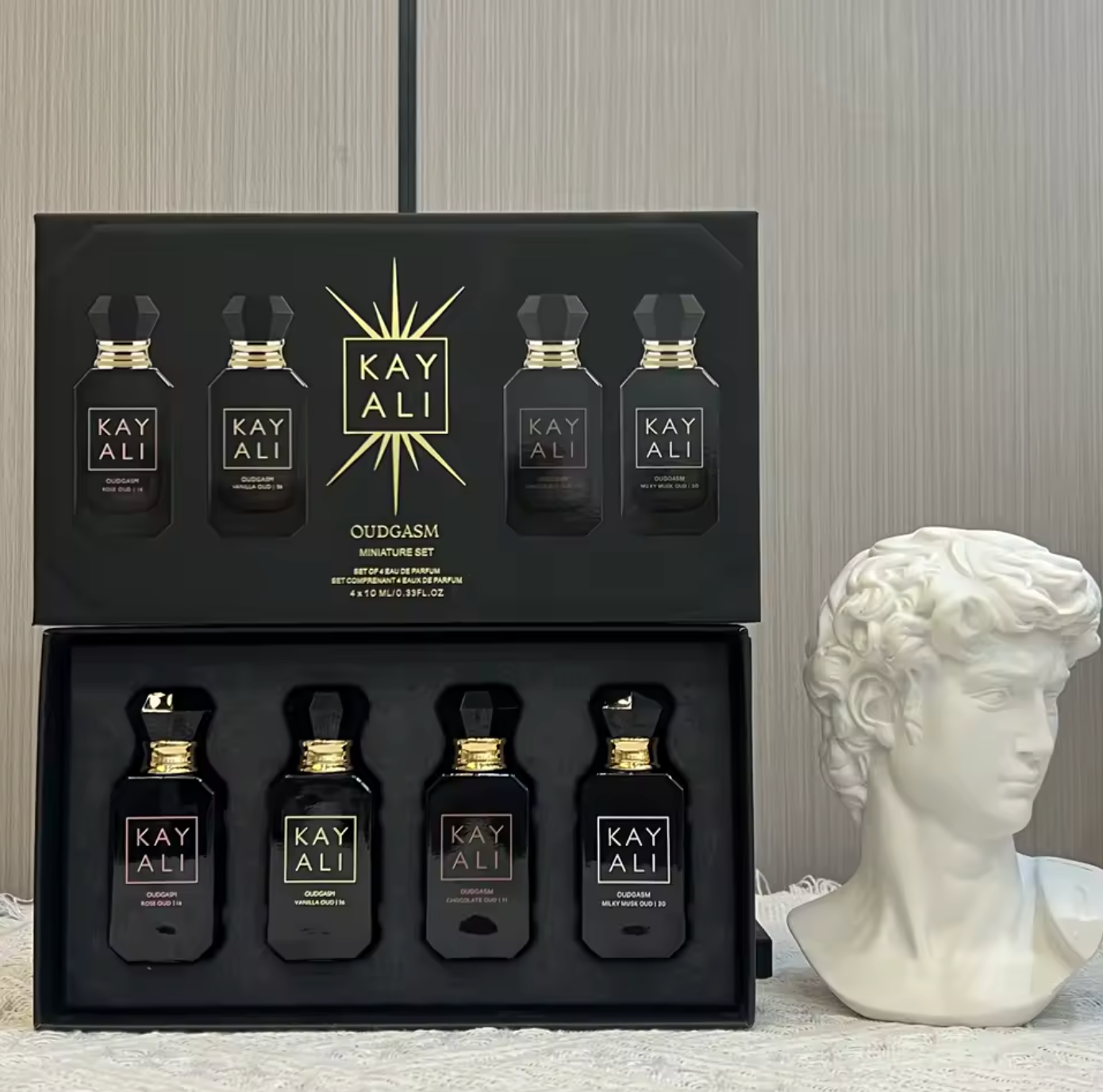 379 -COFFRET KAYALI Oudgasm de Kayali  (Version Inspirée – Qualité Premium)