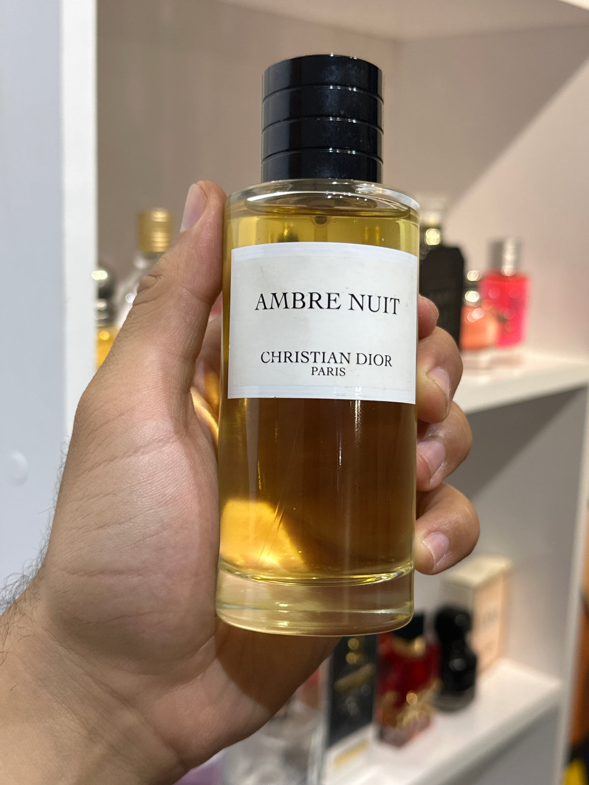 Ambre nuit dior privé flacon complet original rempli avec inspiration 125 ml