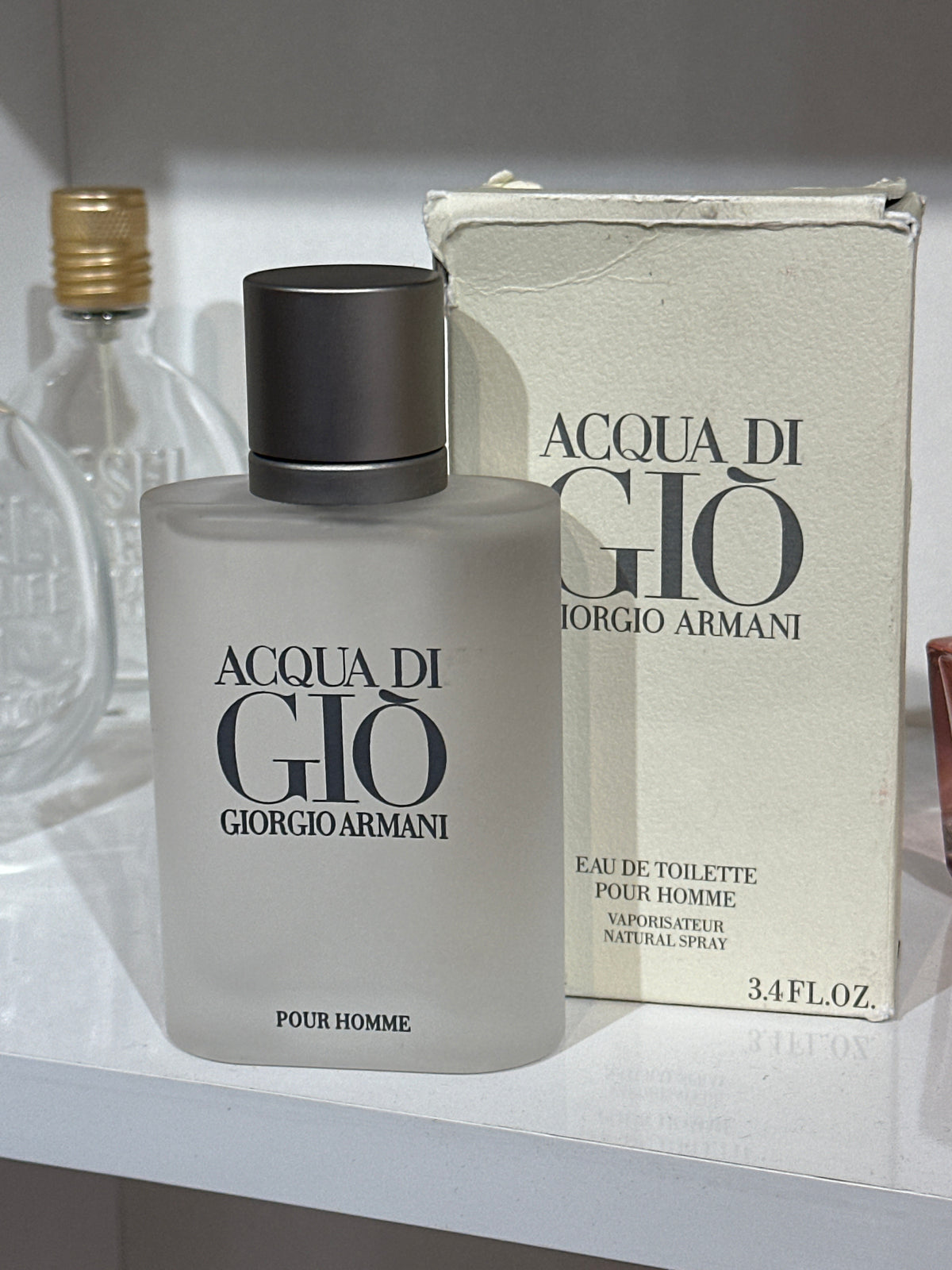 Acqua Di gio 100 ml rempli avec inspiration