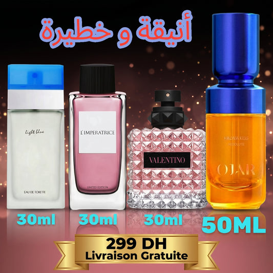 350 - أنيقة و خطيرة PACK 30ML X3 +50ML