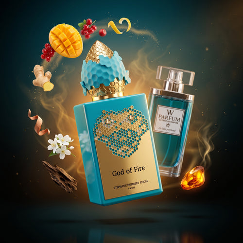 371 - God of Fire Stéphane Humbert Lucas 777 pour homme et femme COLLECTION ELIXIR
