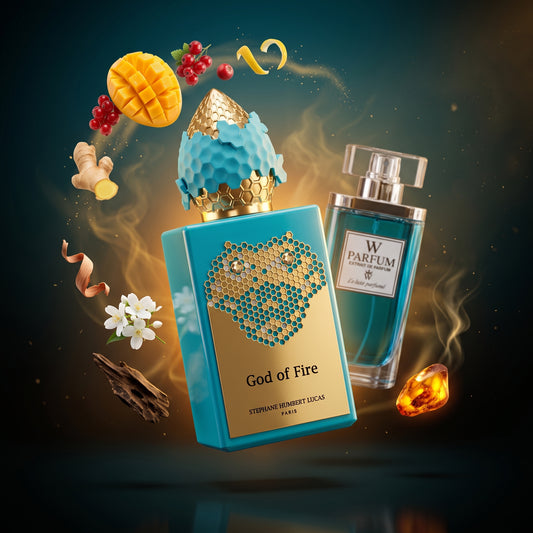 371 - God of Fire Stéphane Humbert Lucas 777 pour homme et femme COLLECTION ELIXIR