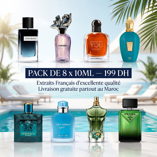 374 -PACK 10MLX8 HOMME