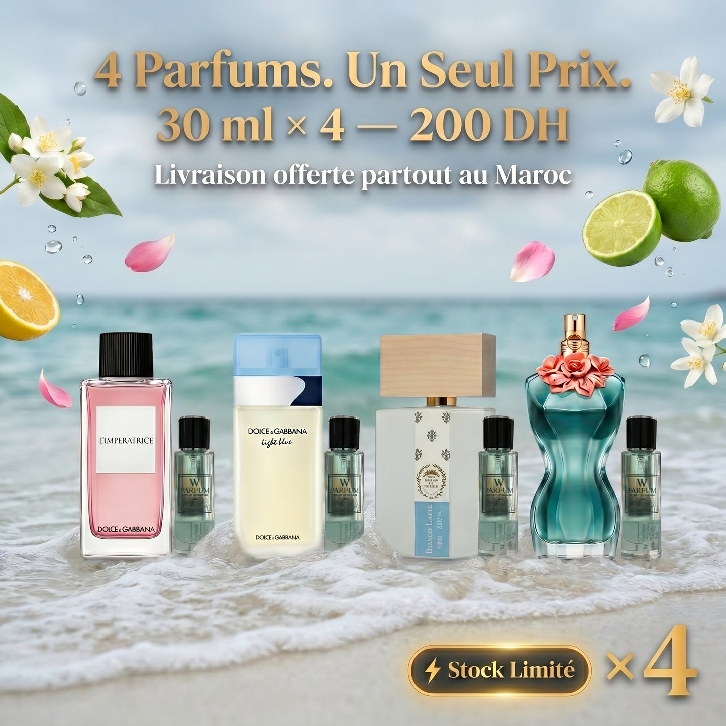72 - PACK MAGIC SUMMER WOMEN 30ML X 4