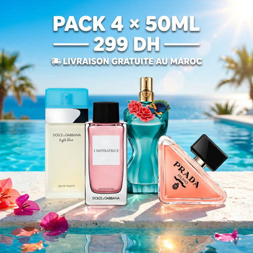 357 - PACK BEAUTIFUL SUMMER GIRL 50ML X 4