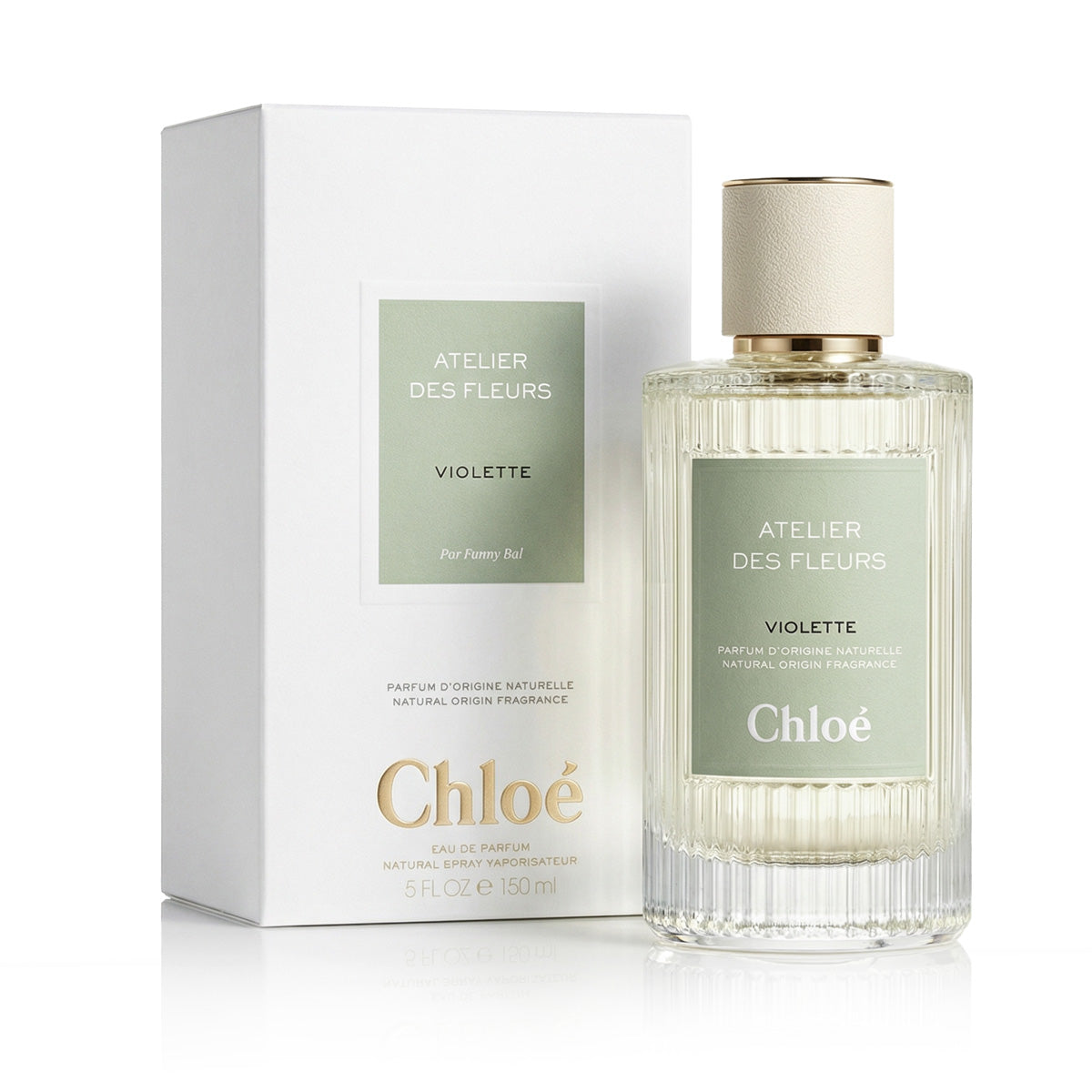 Chloé Violette : flacon et boîte — visuel de référence, format illustré différent des 100 ml vendus