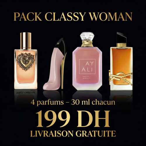 PACK CLASSY WOMAN 30MLX4