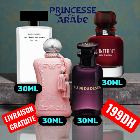 PRINCESSE ARABE 30MLX4 PACK FEMME