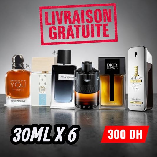 16 - BEST SELLER PACK MEN 30ML X 6
