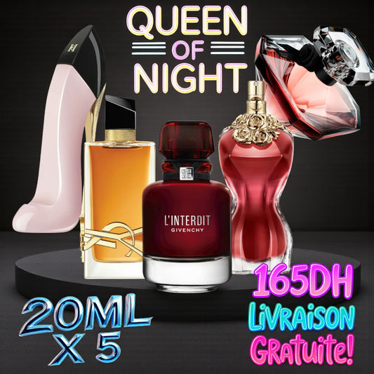PACK QUEEN OF NIGHT 20ML X 5