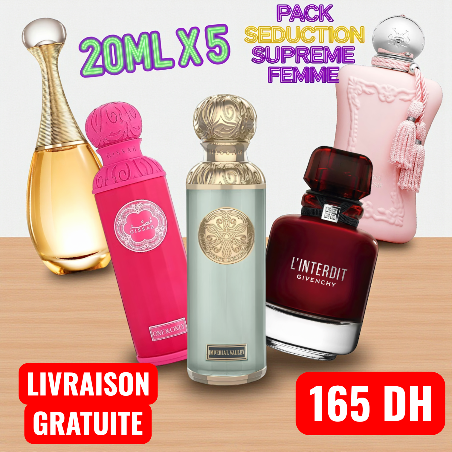 PACK SEDUCTION SUPREME FEMME 20ML X 5